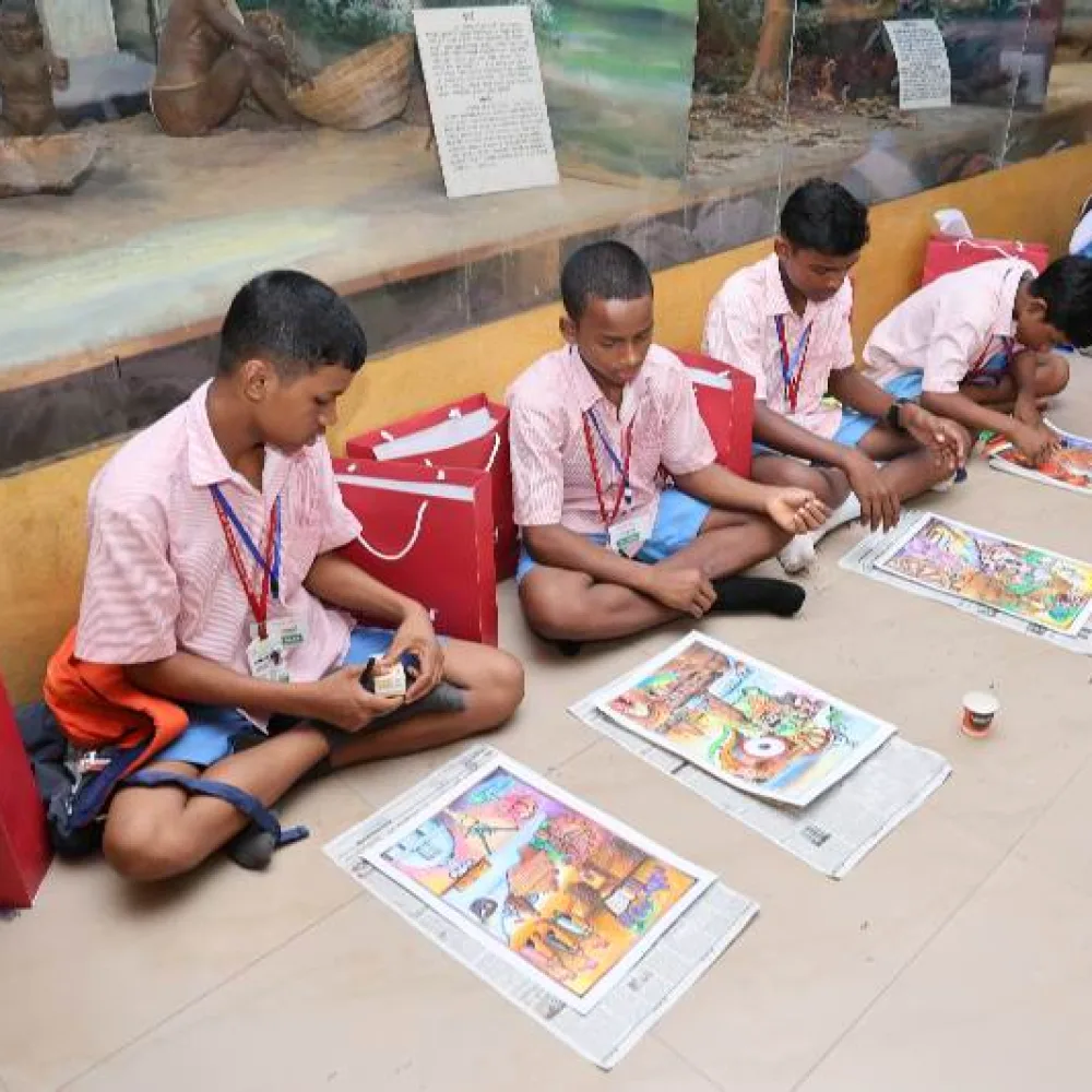 Rangatuli 2026 Fifth Edition Interschool Art Competition poster